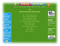 Strona o Kubusiu Puchatku i jego przyjaciołach. Opisy postaci, tapety, kolorowanki, wygaszacze ekranu, gry dla dzieci. W serwisie również czat, na którym można porozmawiać z innymi odwiedzającymi.